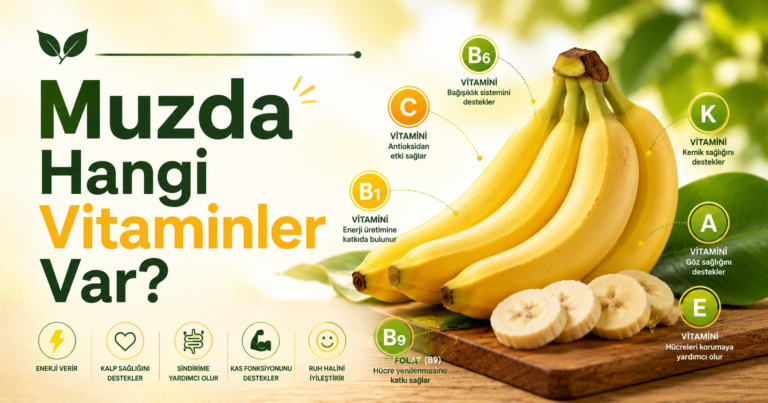 Muzda Hangi Vitaminler Var? Besin Değeri ve Sağlık Faydaları