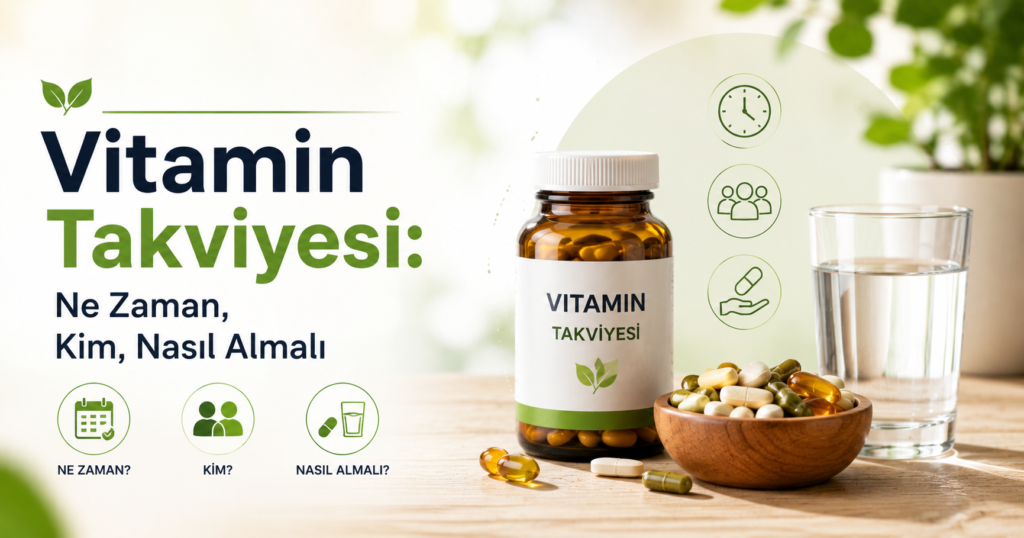 vitamin takviyesi, nedir, ne zaman alınmalı, kim almalı yazısının görseli