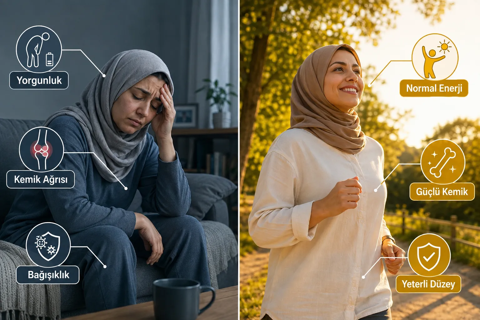25 Hidroksi Vitamin D Eksikliği Belirtileri Nelerdir?