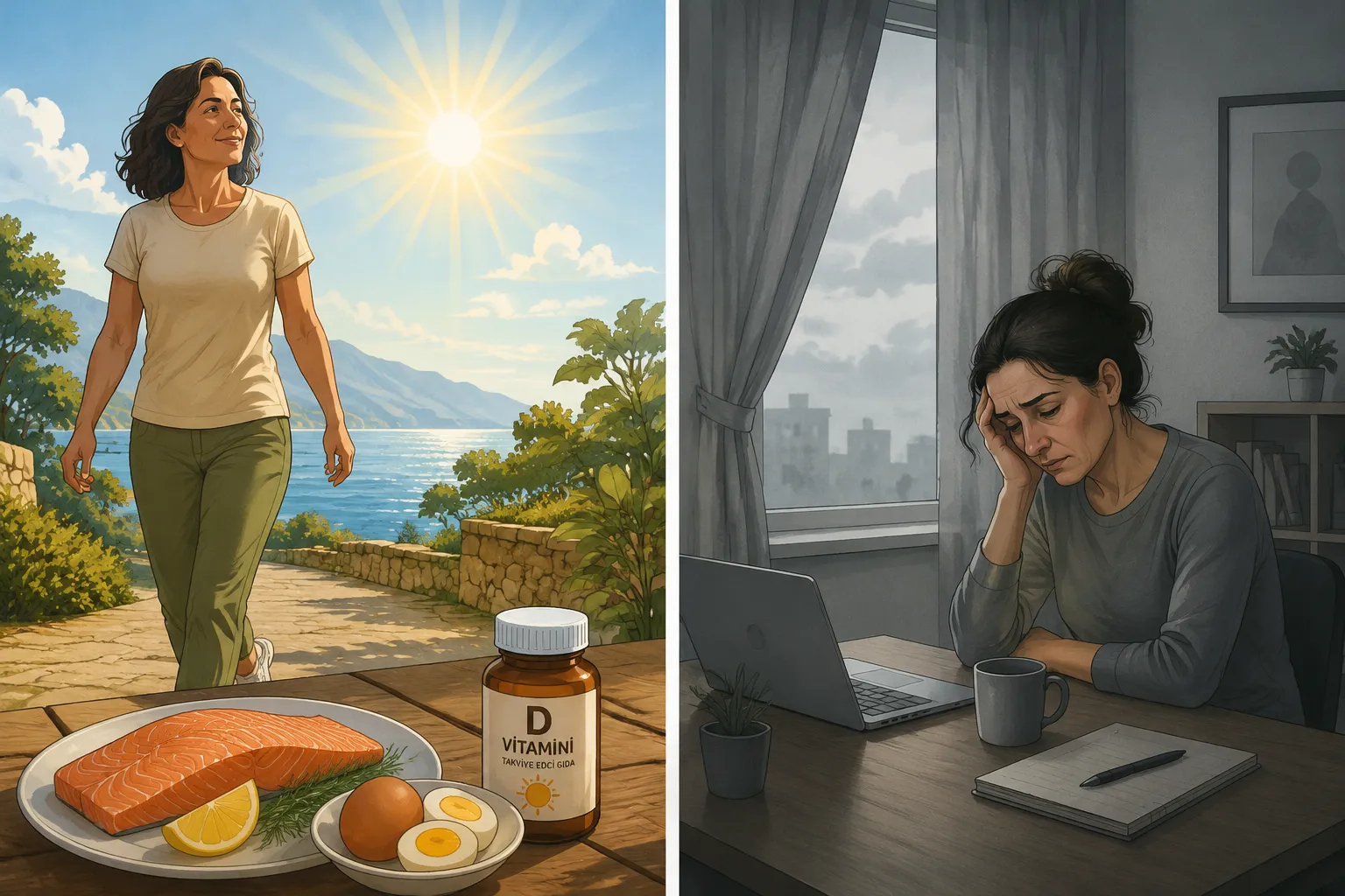 25 Hidroksi Vitamin D Eksikliği Belirtileri Nelerdir?