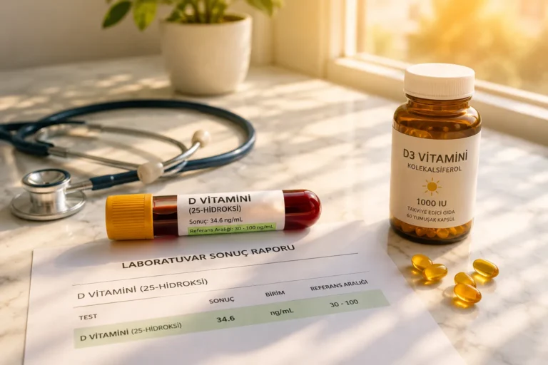 25 Hidroksi Vitamin D Kaç Olmalı? Normal Değerler