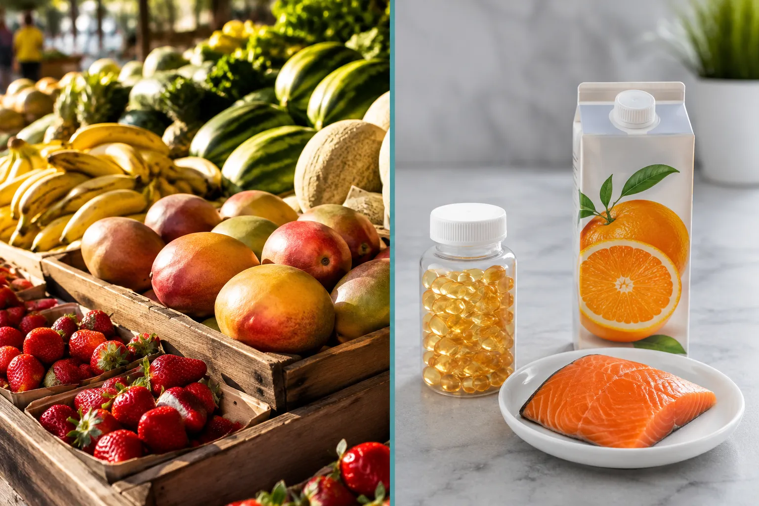 D Vitamini: Gıda Kaynakları mı, Takviye mi?