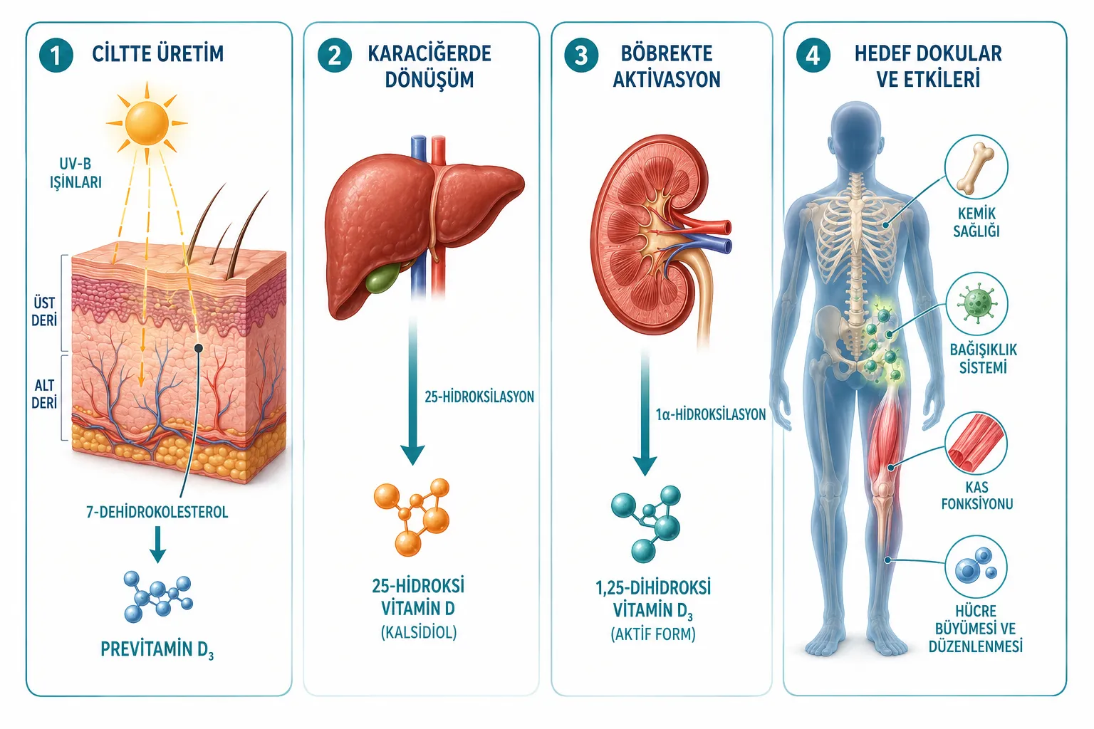 D Vitamini Takviyesi Nedir ve Nasıl Çalışır?