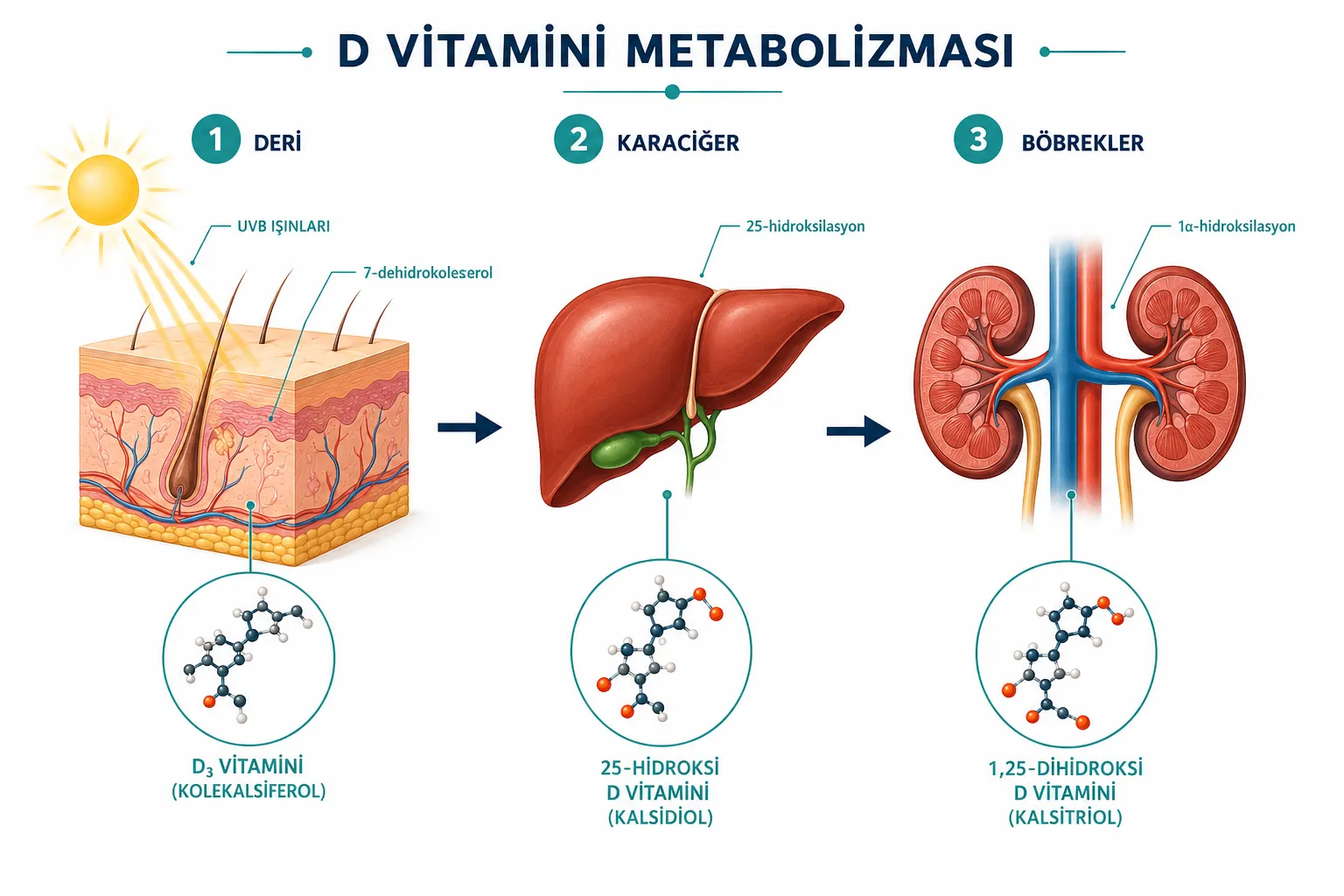 Hidroksi Vitamin D Nedir? Tanımı ve Klinik Anlamı