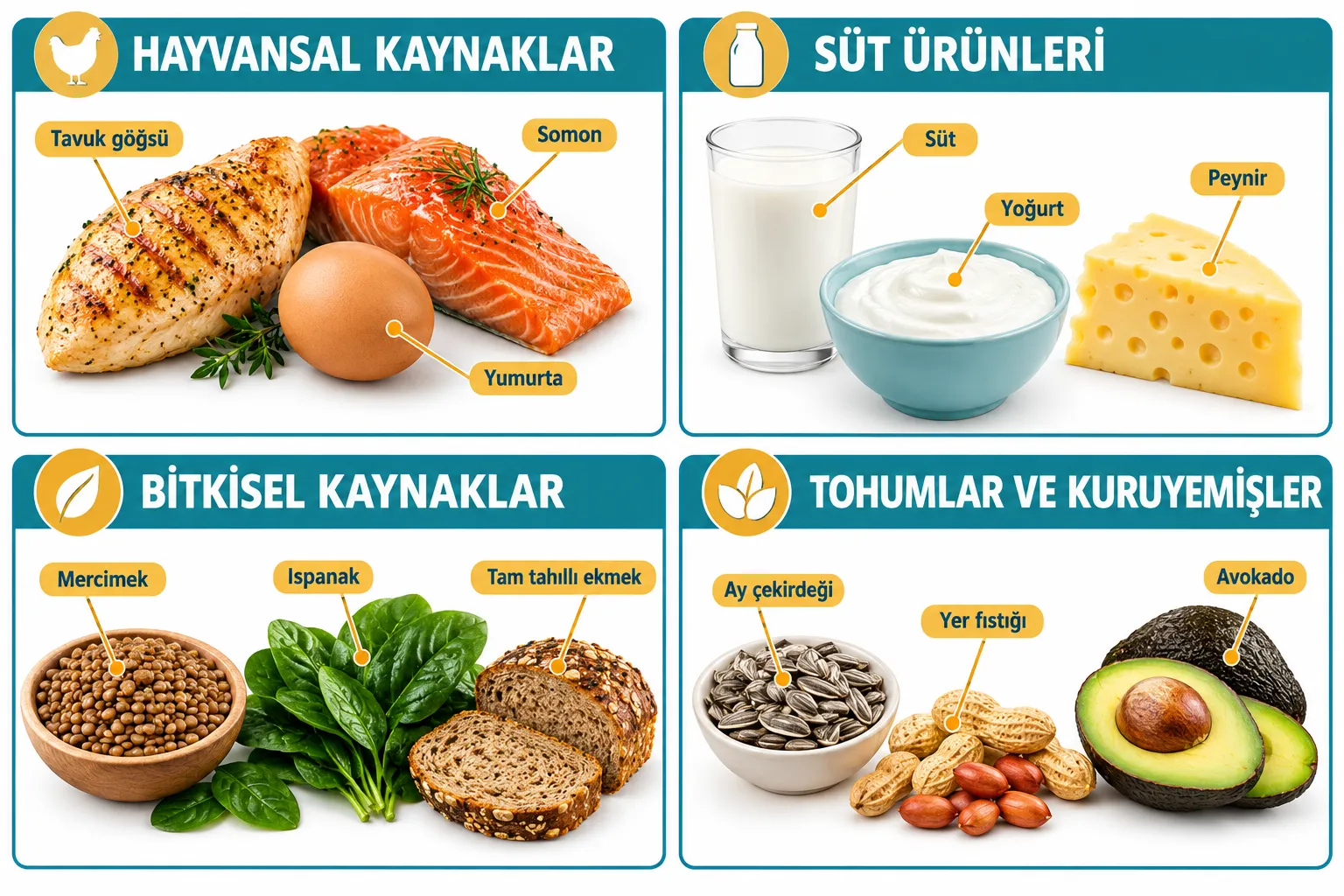 B Vitamini Hangi Besinlerde Bulunur?