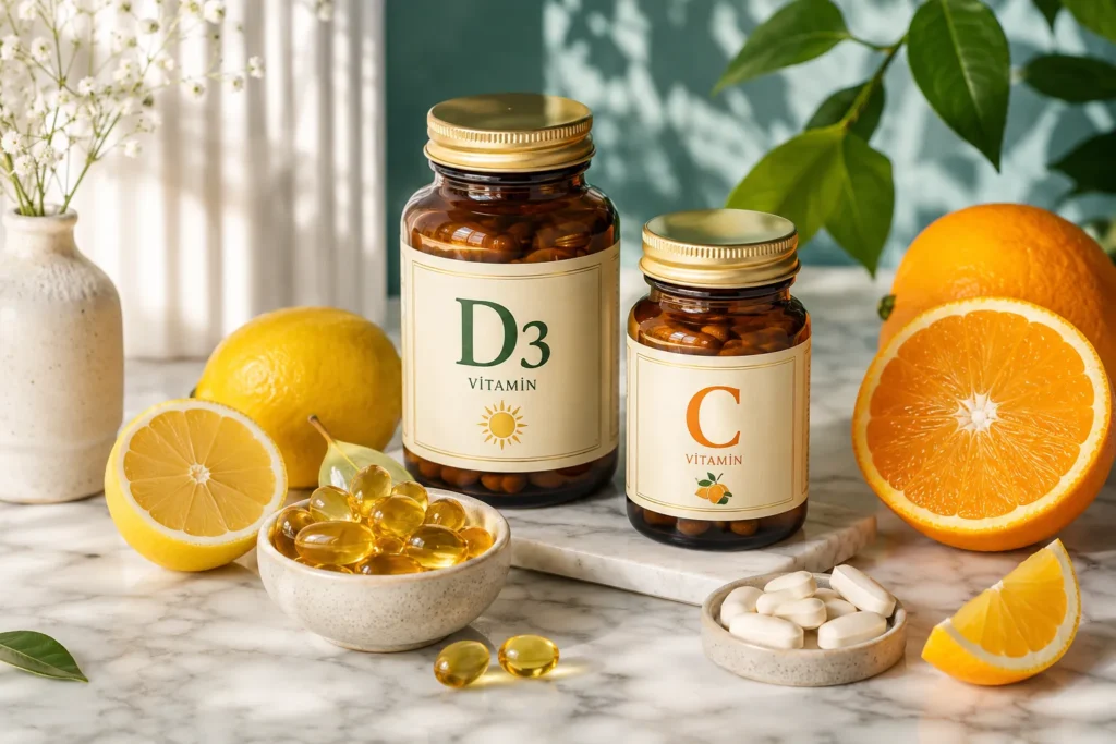 D Vitamini C Vitamini ile Alınır mı?