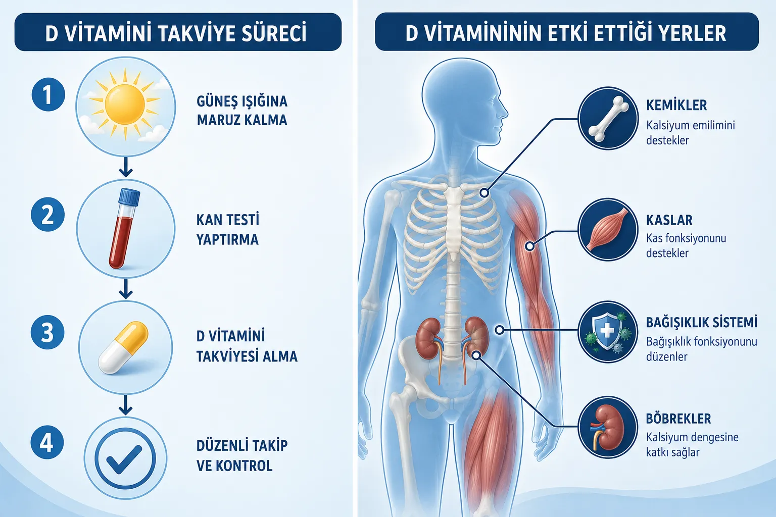 D Vitamini Eksikliği Tedavisi Nasıl Yapılır?