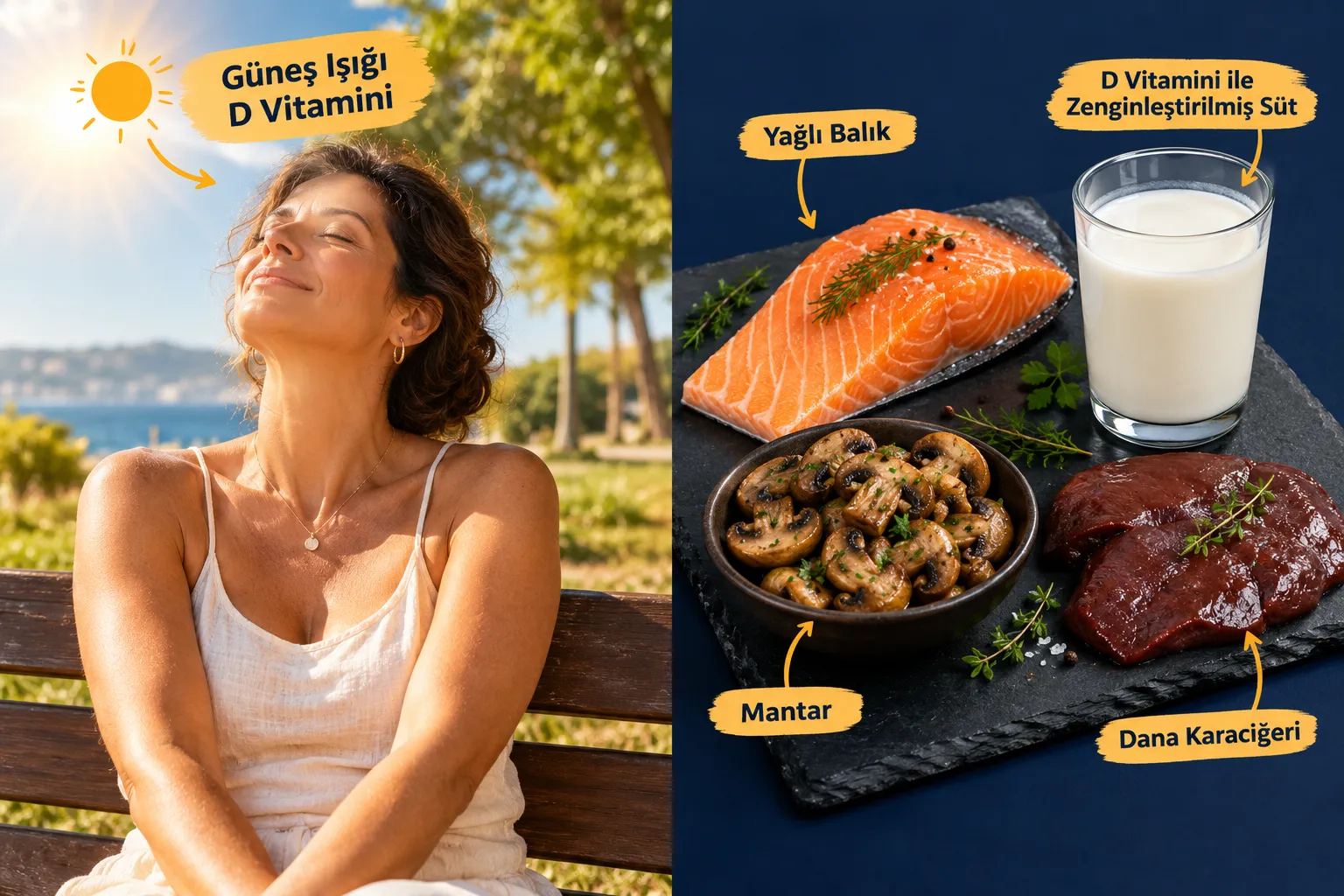 D Vitamini Güneş Işığından Yeterli Alınır mı?