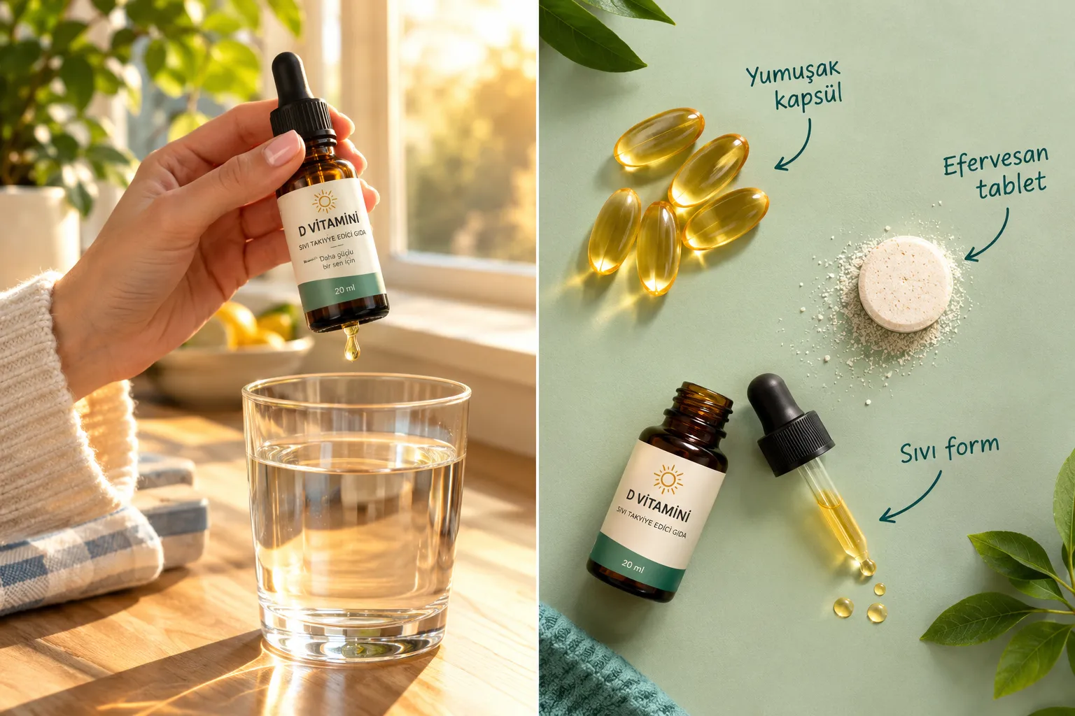 D Vitamini Takviyesi Alırken Nelere Dikkat Etmeliyim?