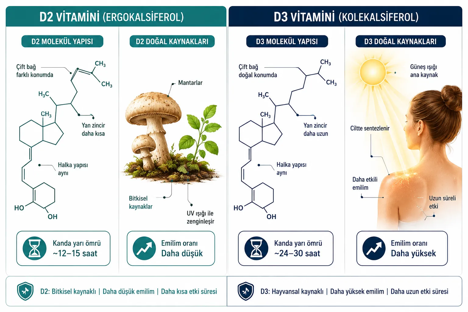 D Vitamini Takviyesi Nedir ve Vücutta Ne İşe Yarar?