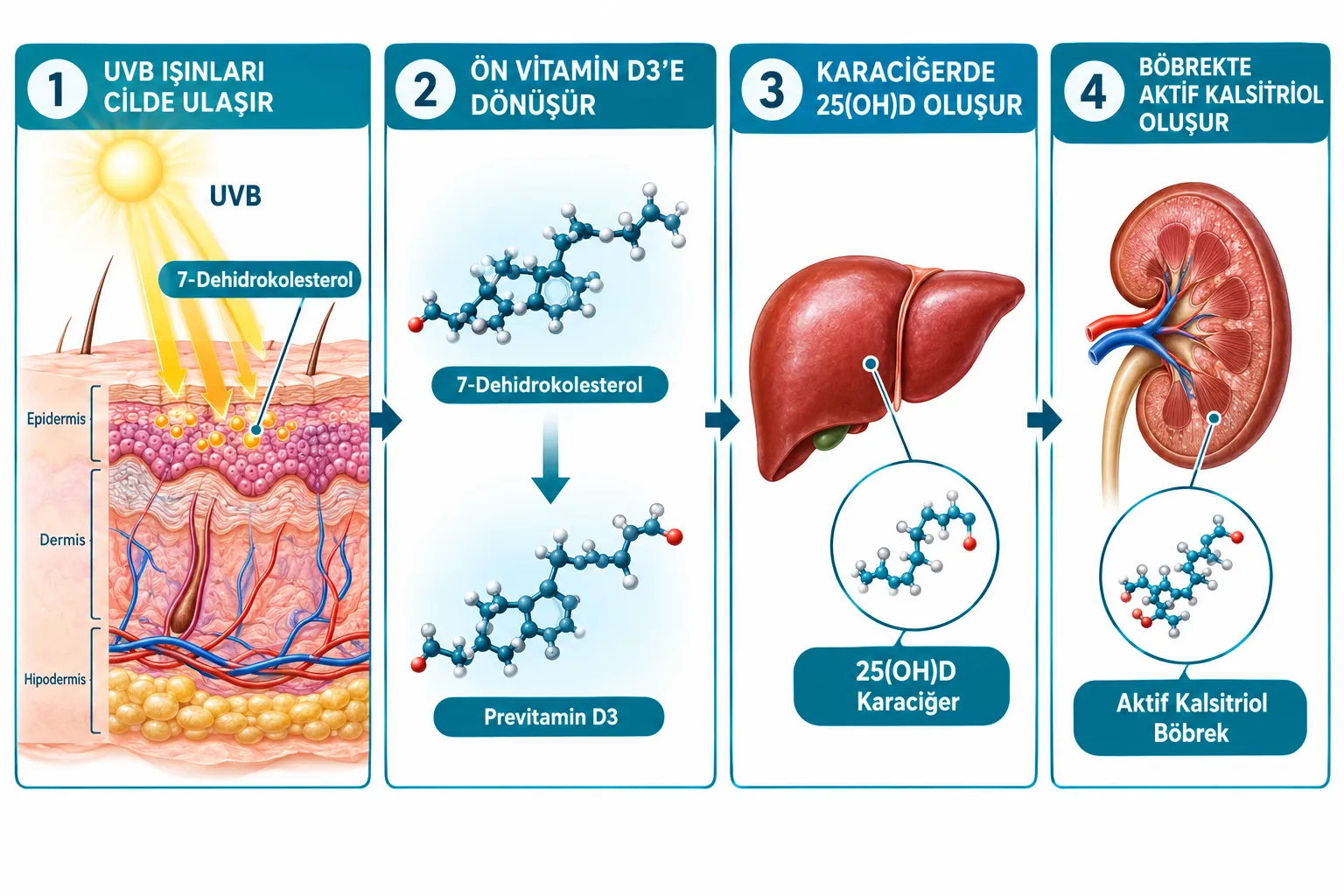 D Vitamini Vücutta Nereden Alınır: Üç Temel Kaynak