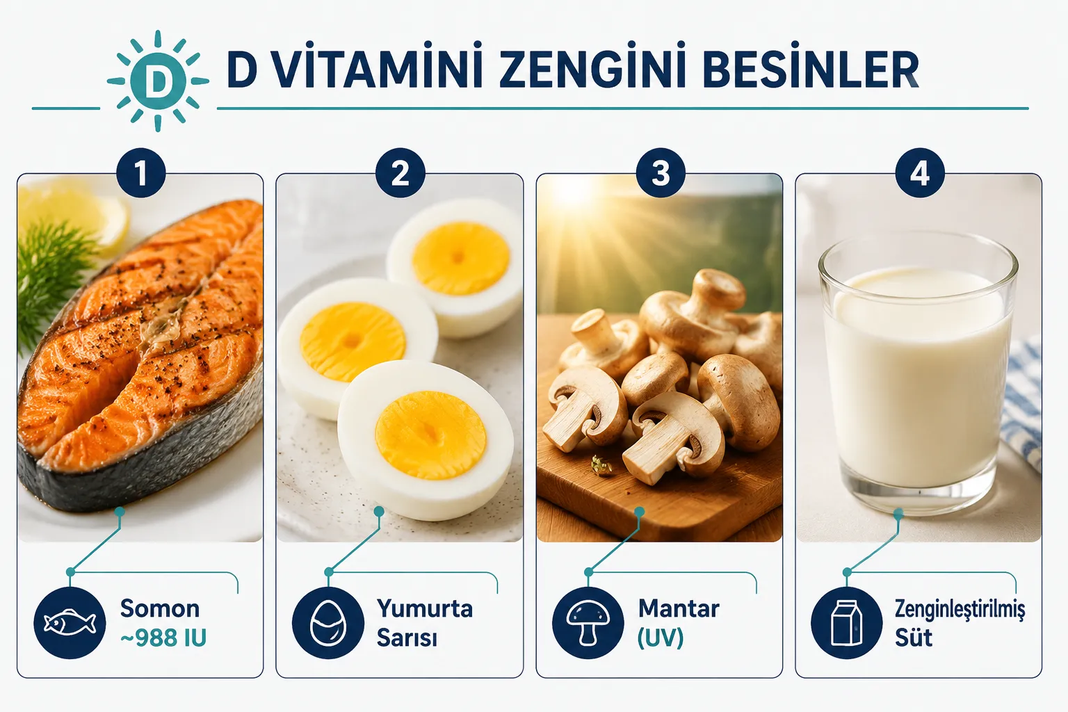 D Vitamininden Zengin Besinler Nelerdir? Yağlı Balıklar