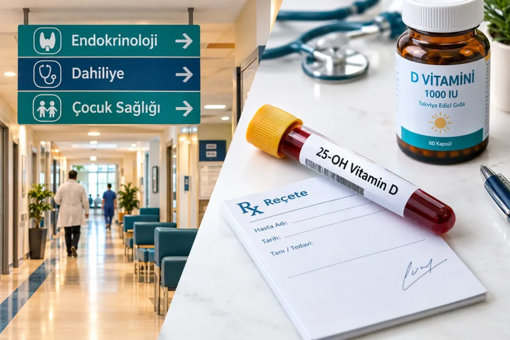 D Vitaminine Hangi Bölüm Bakar?