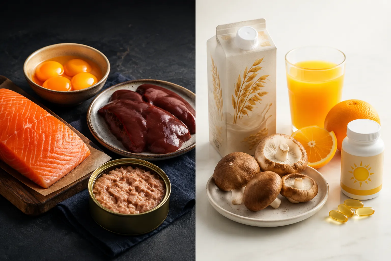 D Vitaminli Yiyecekler mi, Takviye mi: Hangisi Daha İyi?